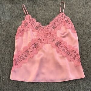Cami NYC Pink Lace Camisole